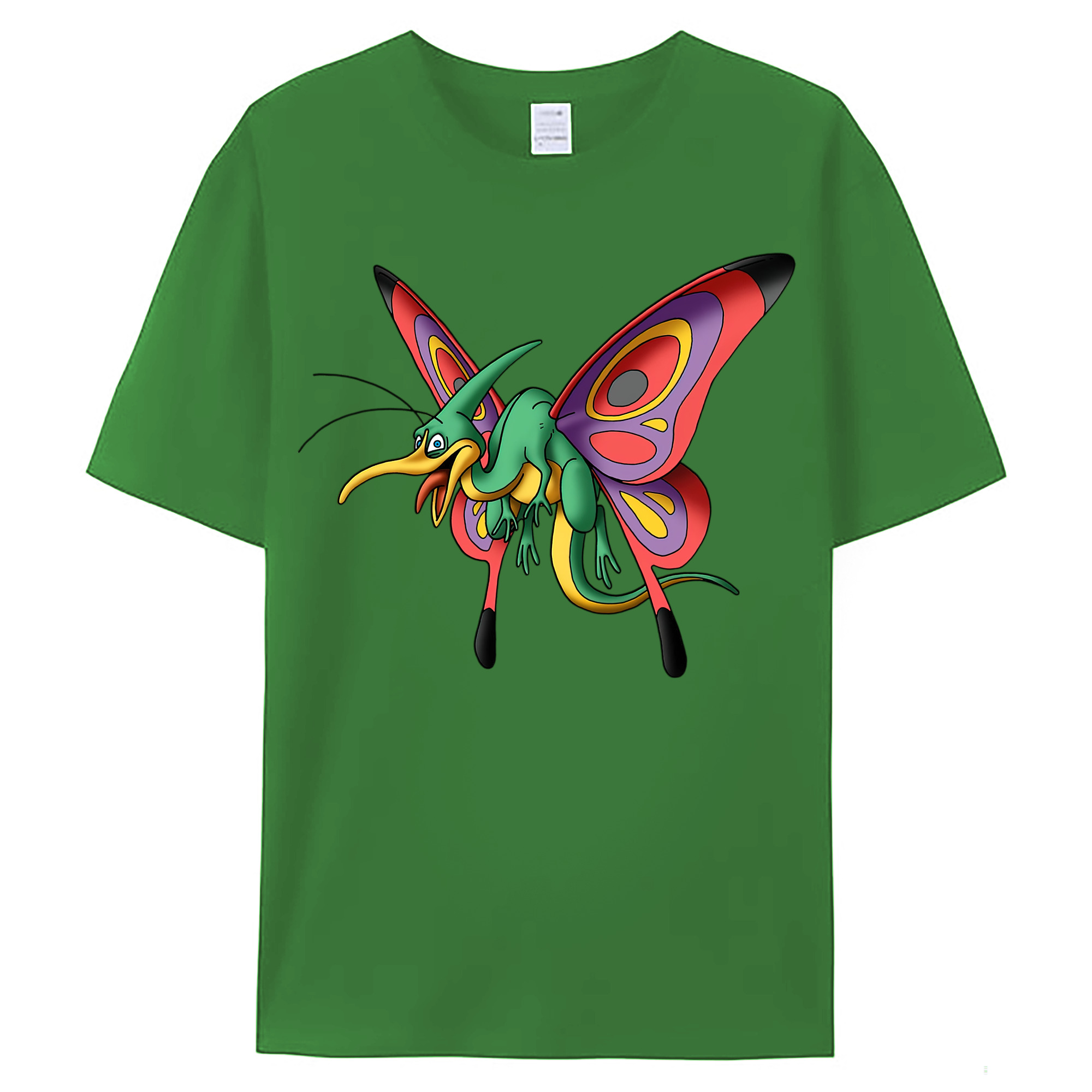 （画像用） ドラゴンクエスト Doragon Kuesuto Dragon Quest レディースカジュアルプリントTシャツ（綿100％）